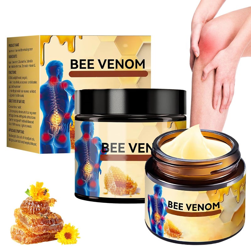 2-Pack Bee Venom Joint Muscle and Bone Soothing Cream - Image 1