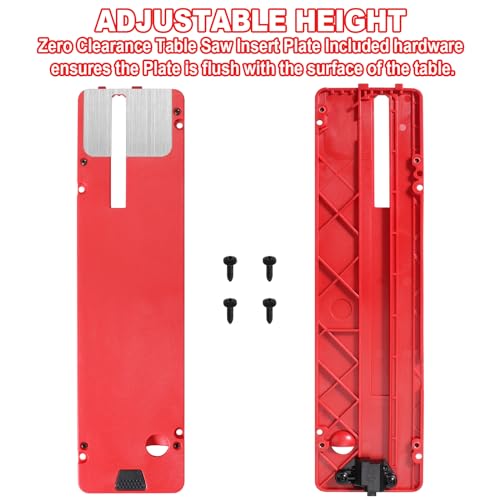 GEAIN STZ6307 Zero Clearance Insert Plate And STA6307 Dado Insert Plate For SKIL 10 In Table Saw TS6307-00 - STZ6307 & STA6307 Combo pack - Image 2