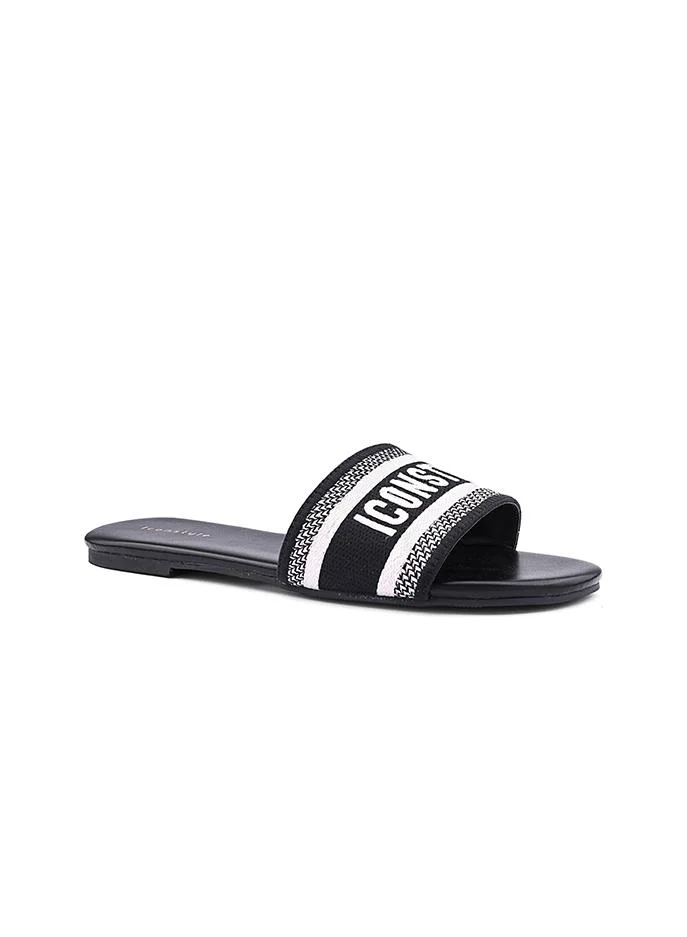 Embellished Slide Sandals