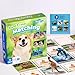 EDUMAETRIX 72 36 Pairs Spanish English Bilingual Animal Memory Matching Game with Reusable Custiomizable CardsInstruction Language Learning Games for ESL and Language Immersion for Teens - Image 2