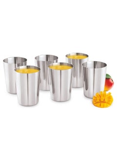 BLACKSTONE Set of 4 Stainless Steel Tumbler Dolphine Glass 350ml  - Image 4