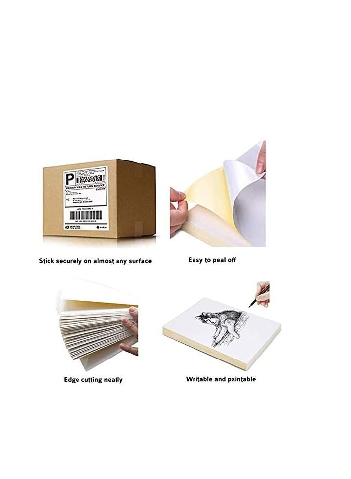 Paper A4 Sticker Paper for Printer 100 sheets cartoon - Image 3