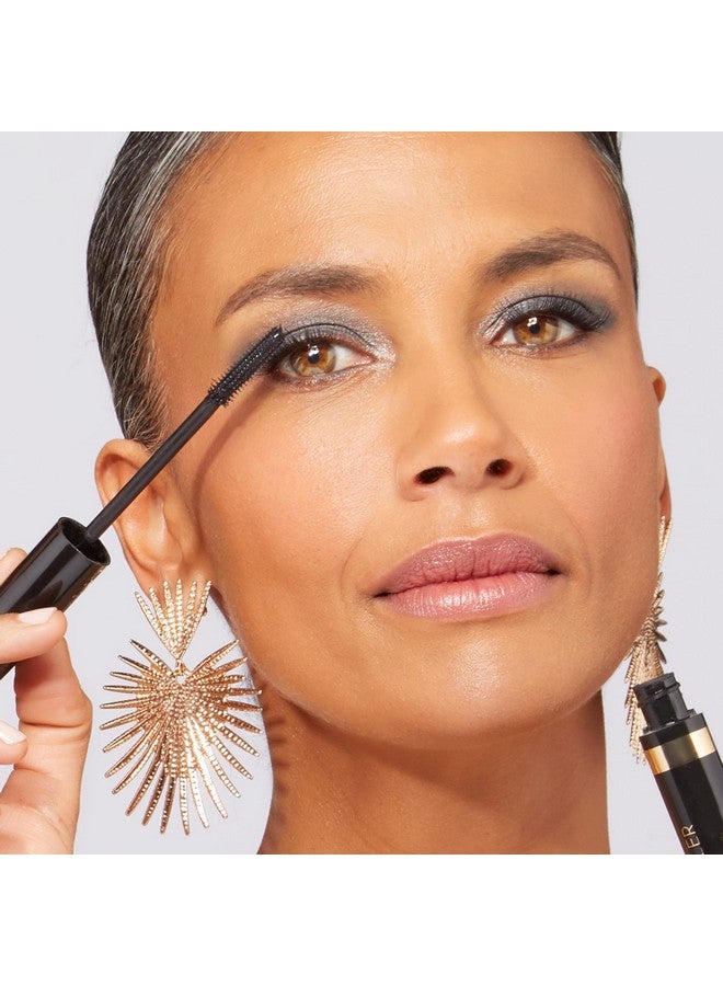 LAURA GELLER NEW YORK LAURA GELLER NEW YORK Kajal Longwear Mascara - Lengthening, Defining, Curling, Buildable Formula Eye Makeup - Innovative Curling Brush - 1 count  - Image 5