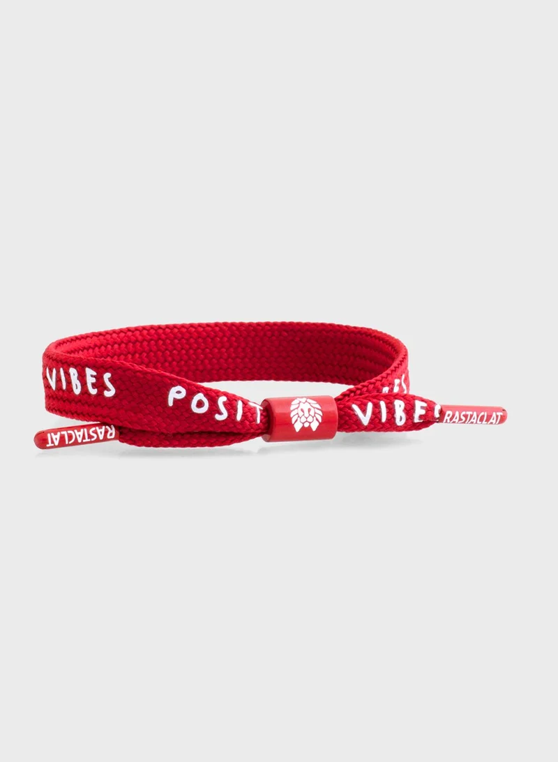 Rastaclat Positive Vibes - Dark Red Lace Bracelet