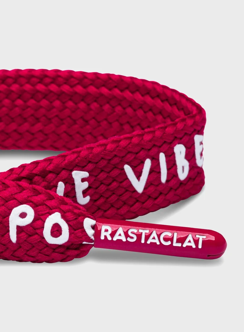 Rastaclat Positive Vibes - Dark Red Lace Bracelet