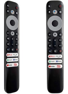 erorex Replacement Tcl Remote Control Rc902V For Tcl Android Tv Mini Led Qled 4K Uhd Smart Tv With Netflix Youtube Guard Media And Tcl Channel No Voice Function  - Image 1