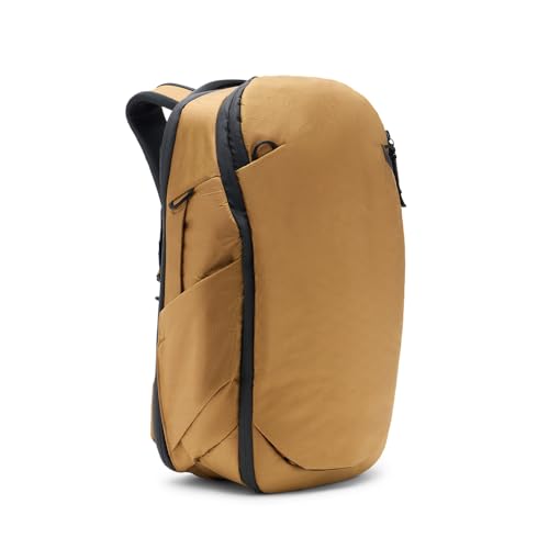 Peak Design Travel Backpack 30L Coyote Expandable 2733L Design Rear and Top Access Weatherproof Shell Laptop Sleeve Ideal for Travel or Everyday Carry Versatile Backpack for Men and Women - Image 1