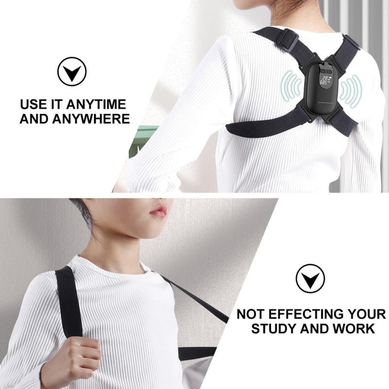 Adjustable Posture Corrector Back Brace With Vibration Alert For Men And Women - Image 4