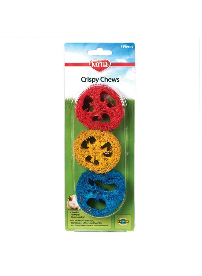 كايتي عبوة من 3 قطع من Kaytee Crispy Chews للأرانب الأليفة، والشنشيلة، وخنازير غينيا، والجرذان، وغيرها من الحيوانات الصغيرة - Image 1