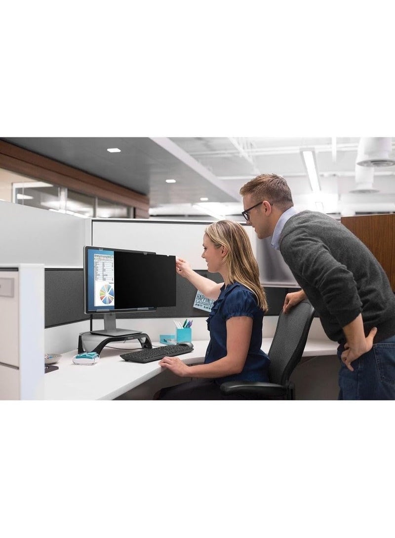 Fellowes PrivaScreen™ Privacy Filter for 13.3 Inch Laptop – 16:9 Widescreen Anti-Glare Screen Protector with 30° Privacy View, Easy Attach & Remove, Black - Image 5