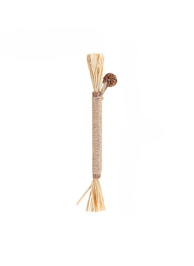 Generic Chew Sticks for Cats 1 pcs Natural Catnip Chew Toys for Kittens Teeth Cleaning Dental Care Increase Appetite Calm Cat Anxiety and Stress Cat Dental Toy  - Image 2