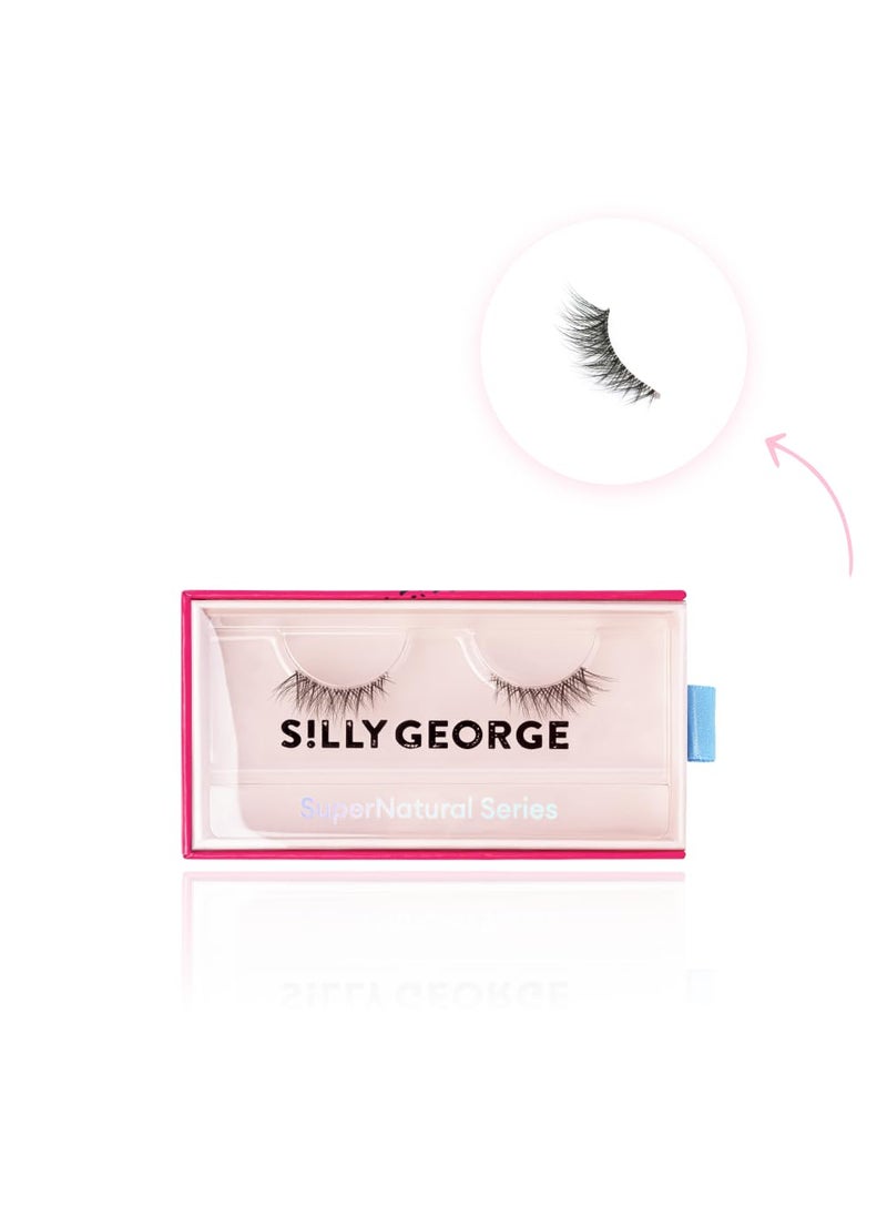 Silly George Silly George SuperNatural Lash | Clear and Flexible Band, Natural Look, Comfortable, Lightweight (Luna) 