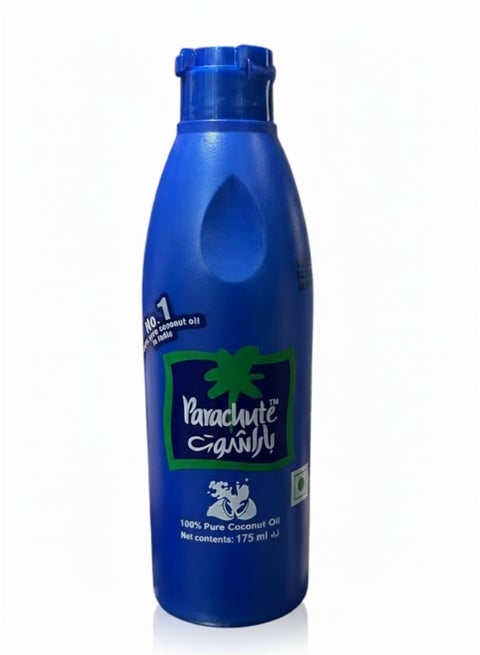 زيت جوز الهند النقي 100% – مرطب طبيعي للشعر والبشرة والجسم، معصور على البارد، 175 مل