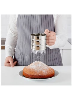 IKEA (イケア) 250g Silver Cup Shape Stainless Steel Mesh Flour and Icing Sugar Sifter  - Image 5