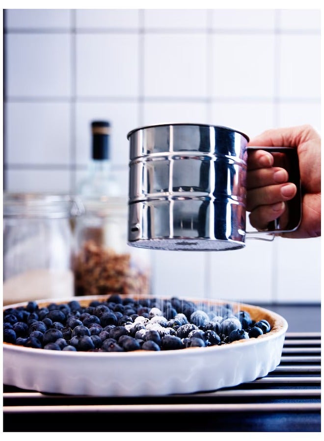 IKEA (イケア) 250g Silver Cup Shape Stainless Steel Mesh Flour and Icing Sugar Sifter - Image 2