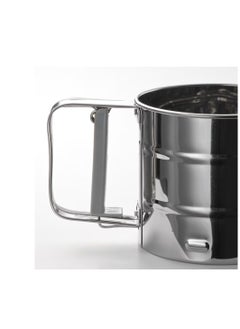 IKEA (イケア) 250g Silver Cup Shape Stainless Steel Mesh Flour and Icing Sugar Sifter  - Image 3