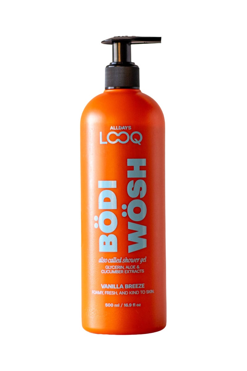 Looq Vanilla Breeze Body Wash 500 ml