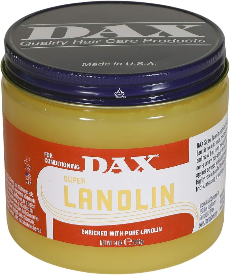 DAX Super Lanolin Conditioner - 397g for Hydrating and Softening Hair
