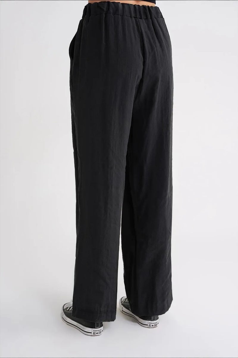 Mixray High Waist Modal Pleated Palazzo Pants with Drawstring - Image 5