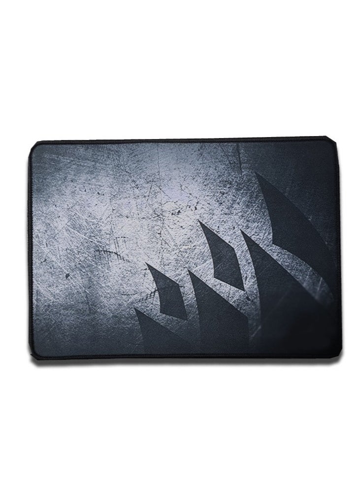 Gaming Mouse Pad - Size 32x22 CM - Stitched Edges - Anti Slip Rubber Base -Black/Gray - pzsku/ZA89558DC00443D85507AZ/45/_/1724930305/22dc21fc-7150-4d08-a971-cdb5566e920d