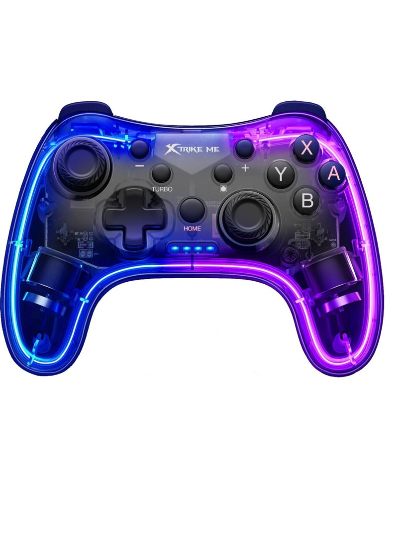 XTRIKE ME XO xtrike me GP-52 Gaming Controller  Transparent Gamepad for iOS Android - Image 1