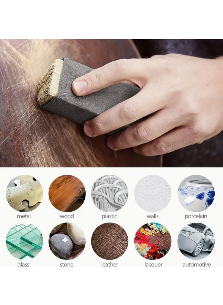 10-PCS A4 Sanding Paper Assortment, Mixed Fine to Coarse Grit Sandpaper Sheets – Perfect for Woodworking, Metal, Plastic, Automotive, DIY Polishing & Finishing – Durable & Versatile Abrasive Tool - Image 5