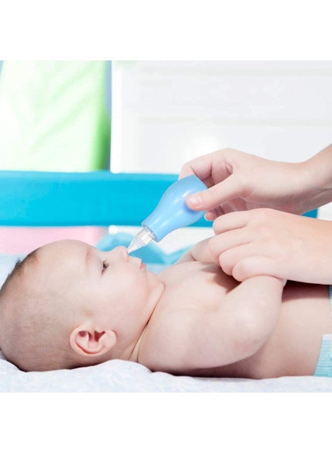 Mitoy 10 Pcs Portable Baby Care Kit, Nursery Kids Healthcare and Grooming Set (Blue) - Image 3