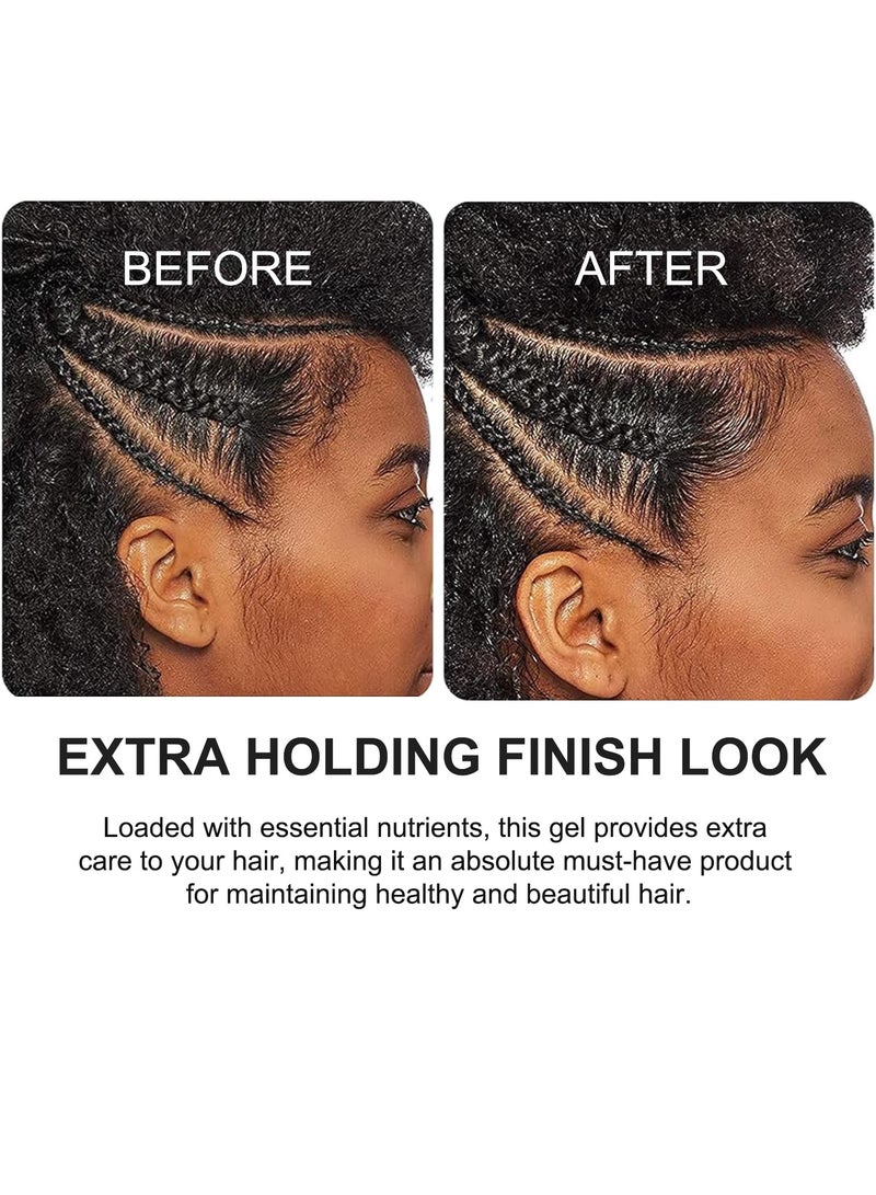 ALIVER 60g Rosemary Edge Styling Gel Promotes Healthy Hair Growth with rosemary & Biotin Edge Control Gel for Flyaway Hair Hair Finishing Gel Hydrating Moisturizing Hair Growth Styling Gel - Image 3