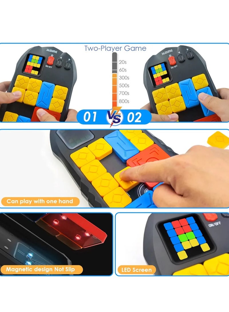 Eotia Sliding Block Puzzle Game for Kids and Adults | Brain Teaser Educational Toy | Fun Sliding Piece Puzzle Board | Portable Travel Game for Focus and Logic Skills  - Image 3
