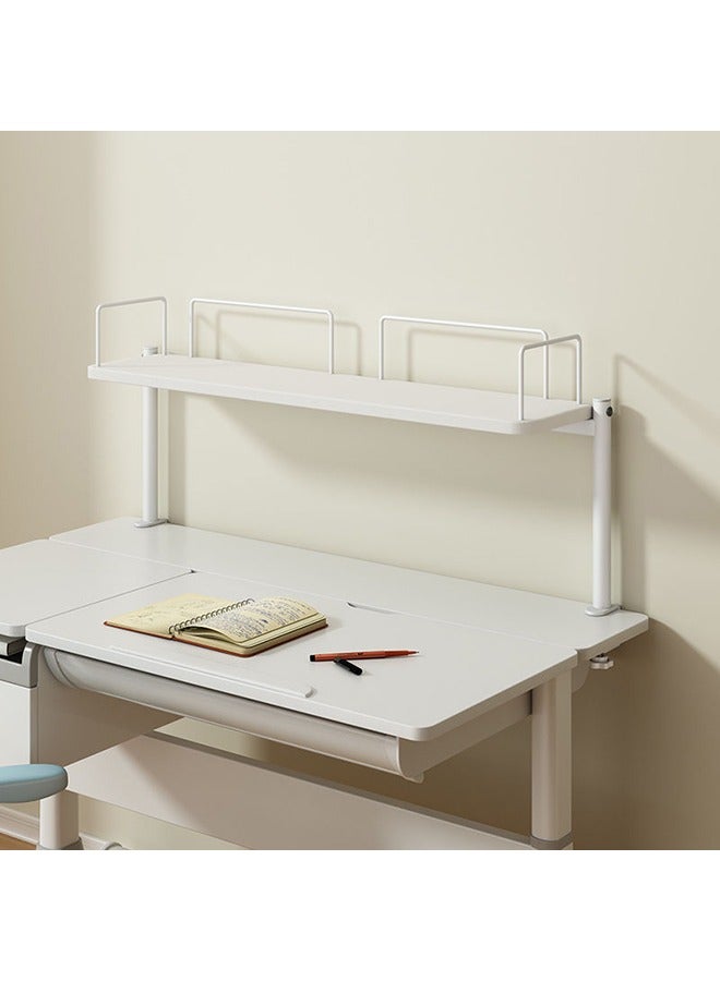 XiuWoo 60cm 1-Tier Clamp-On Desktop Shelf Organizer - Space-Saving Storage for Books, Stationery, Gaming Accessories - Ideal for Home Office, Dorm, or Gaming Room - Image 4