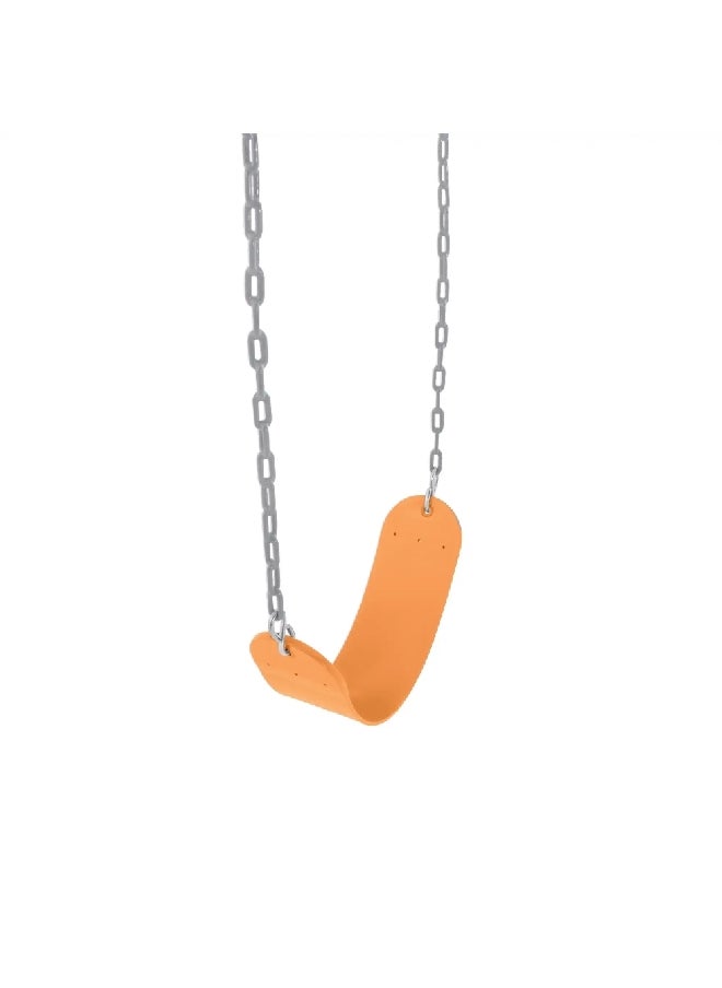 3-Feature Colorful Swing and Glide Heavy Duty Outdoor Swing Set Green and Blue 203 x 343 x 249 cm INT44121