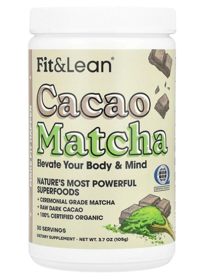 Fit & Lean - Cacao Matcha 3.7 oz (105 g) - Image 1
