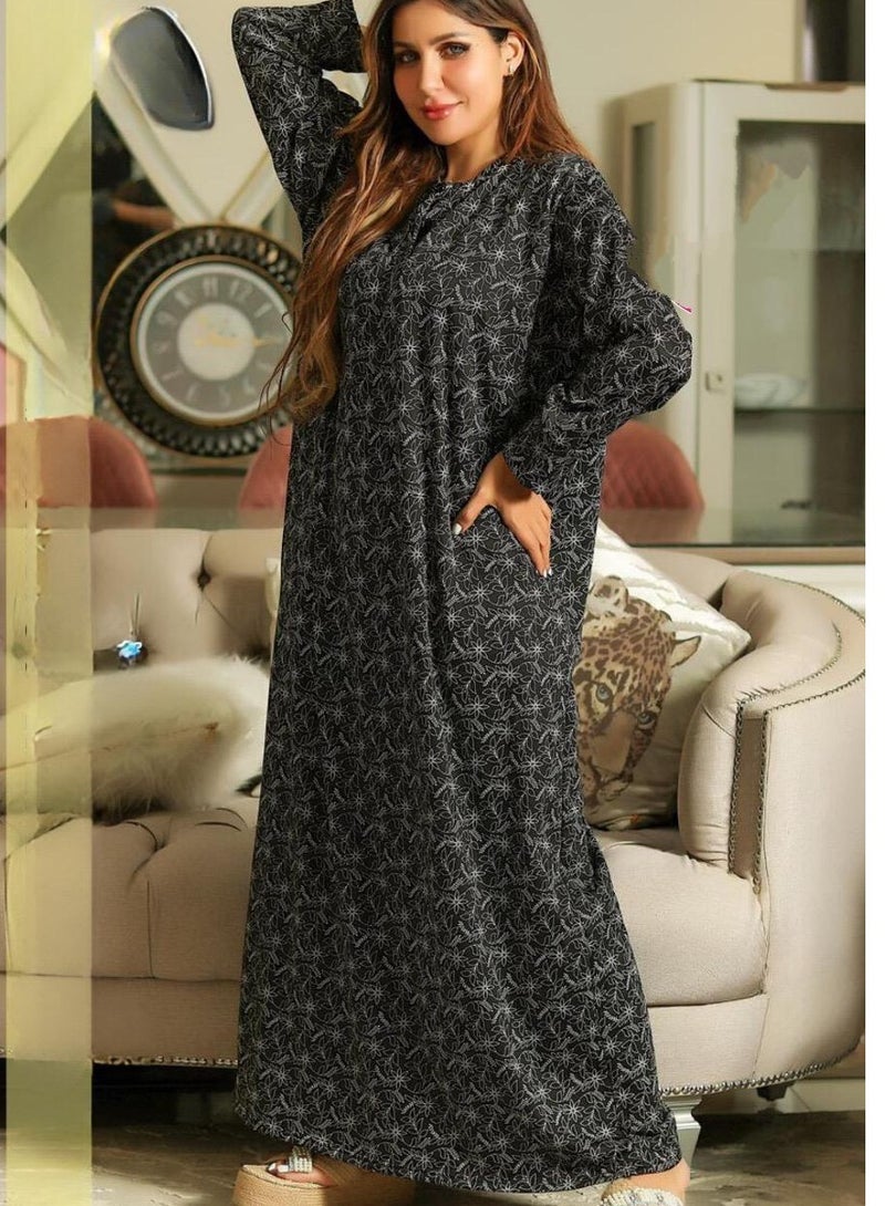 Soft lined galabiya with soft and comfortable materials 3X  - Image 1