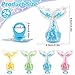 AKAIXI 24Pcs Mermaid Tails Cupcake Ring Toppers Under the Sea Cupcake Topper for Mermaid theme Birthday Party Cake Decorations Baby Shower Weeding Anniversary Sea Party Supplies - Image 4