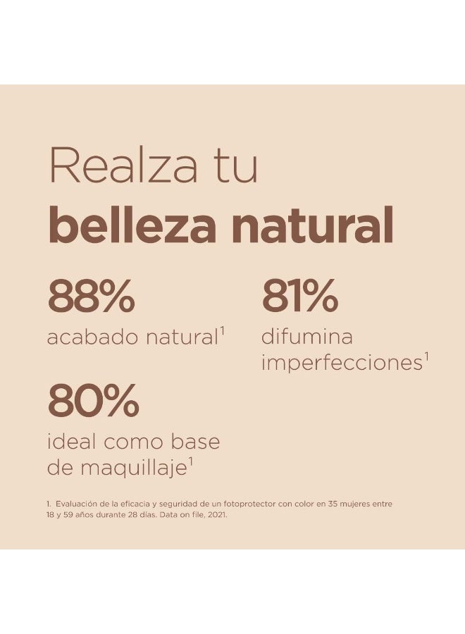 Isdin Fusion Water Color Spf 50 (Light) 50Ml, Tinted Daily Facial Sun Cream, Ultra-Light Texture - Image 4