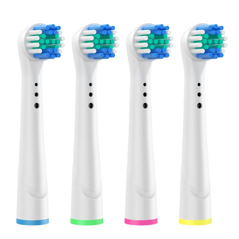 Electric Toothbrush Replacement Soft Bristles Brush Heads Refill Replacement for Oral-B, 4Count - Image 1