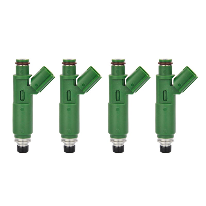 Vphix 4PCS Fuel Injectors Compatible with Toyota 20032006 Matrix 20002004 Corolla 20002005 MR2 SpyderCelica Chevrolet Prizm 20002002 Pontiac Vibe 20032004 L4 18L Replace FJ415 - Image 2