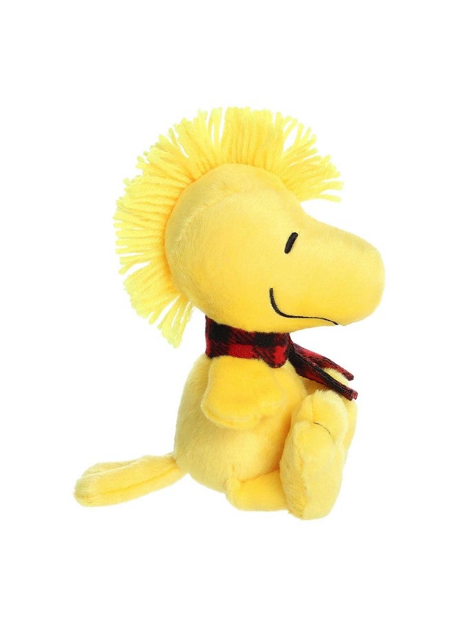 Aurora® Festive Peanuts® Winter Plaid Woodstock Stuffed Animal - Classic Characters - Lasting Memories - Yellow 6 Inches - Image 3