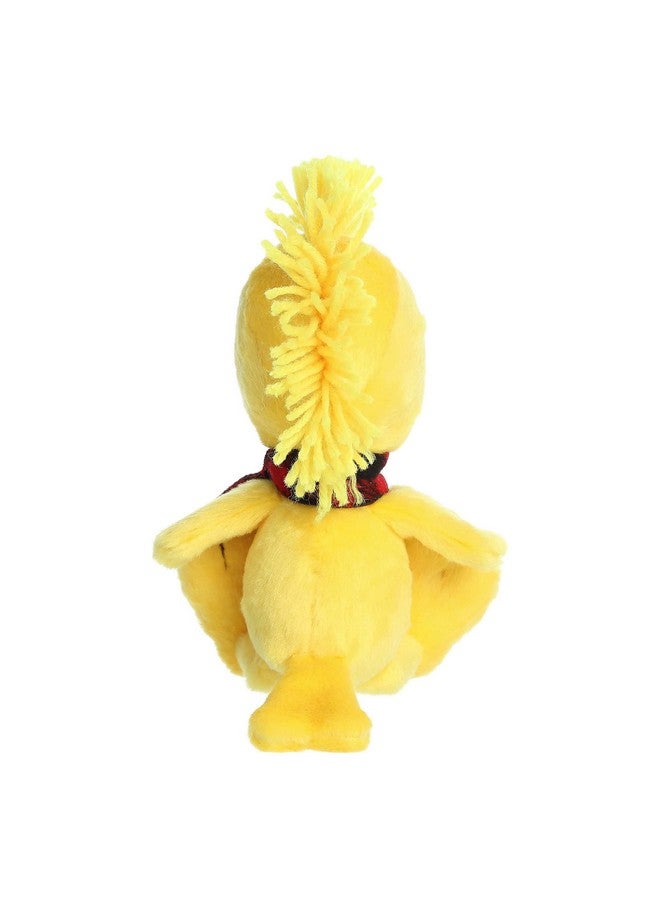 Aurora® Festive Peanuts® Winter Plaid Woodstock Stuffed Animal - Classic Characters - Lasting Memories - Yellow 6 Inches - Image 4