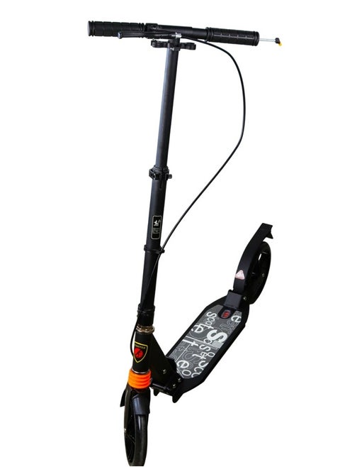 Foldable Scooter with 2 Wheels - Black - SC-850