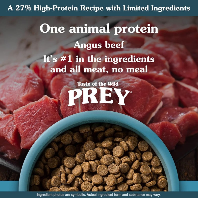 Taste of the Wild Prey Angus Beef Formula For Dog With Limited Ingredients - Image 4