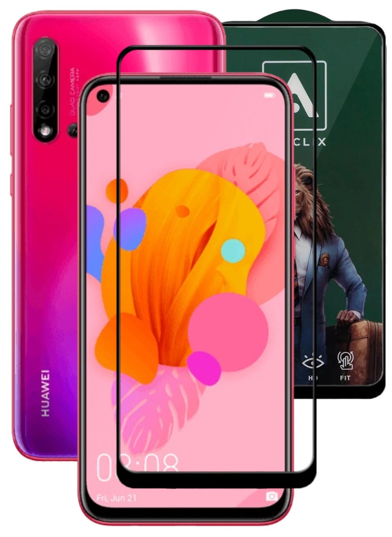 ACLIX Antistatic ESD Dustproof Premium Quality High Definition Tempered Glass Screen Protector Designed For Huawei nova 5i - Image 1