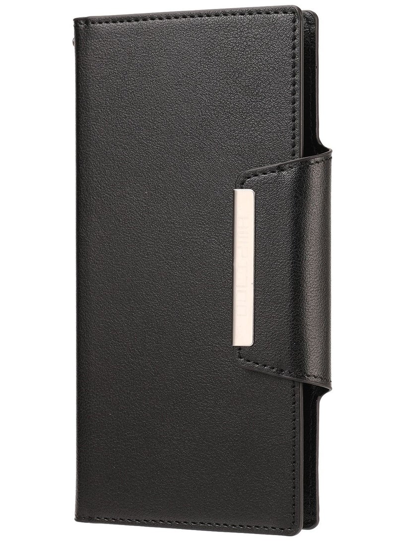 Suteni Flip Cover Card Slots Leather Phone Case for Oppo - Image 1