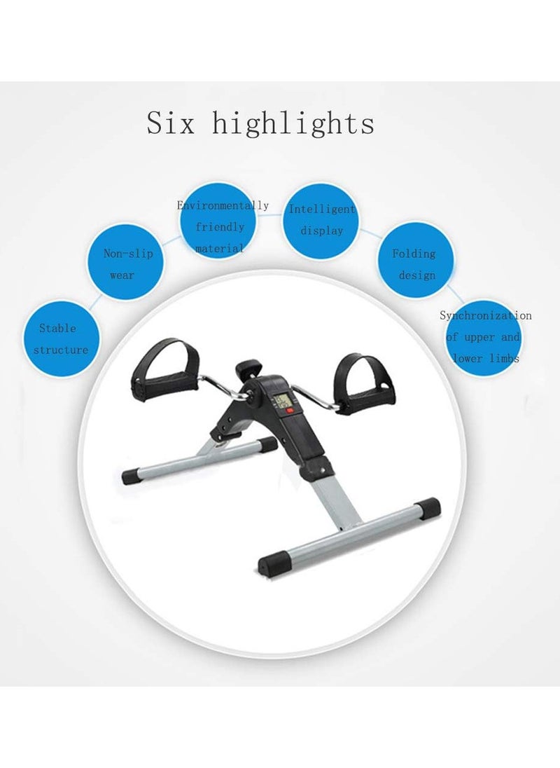 Fully Assembled Mini Pedal Exercise Machine With Digital  Display