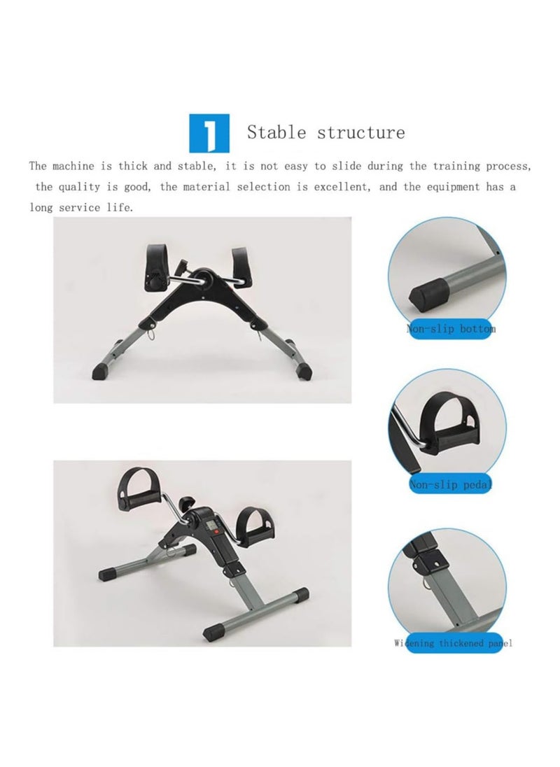 Fully Assembled Mini Pedal Exercise Machine With Digital  Display