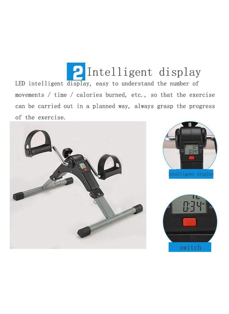 Fully Assembled Mini Pedal Exercise Machine With Digital  Display