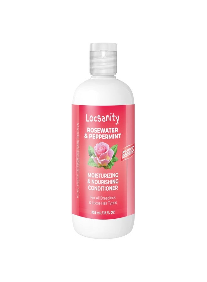 Locsanity Rosewater and Peppermint Moisturizing and Nourishing Conditioner - Image 1