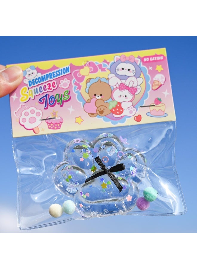 xozgdovg Ultra-Soft Cat Paw Stress Relief Toy 