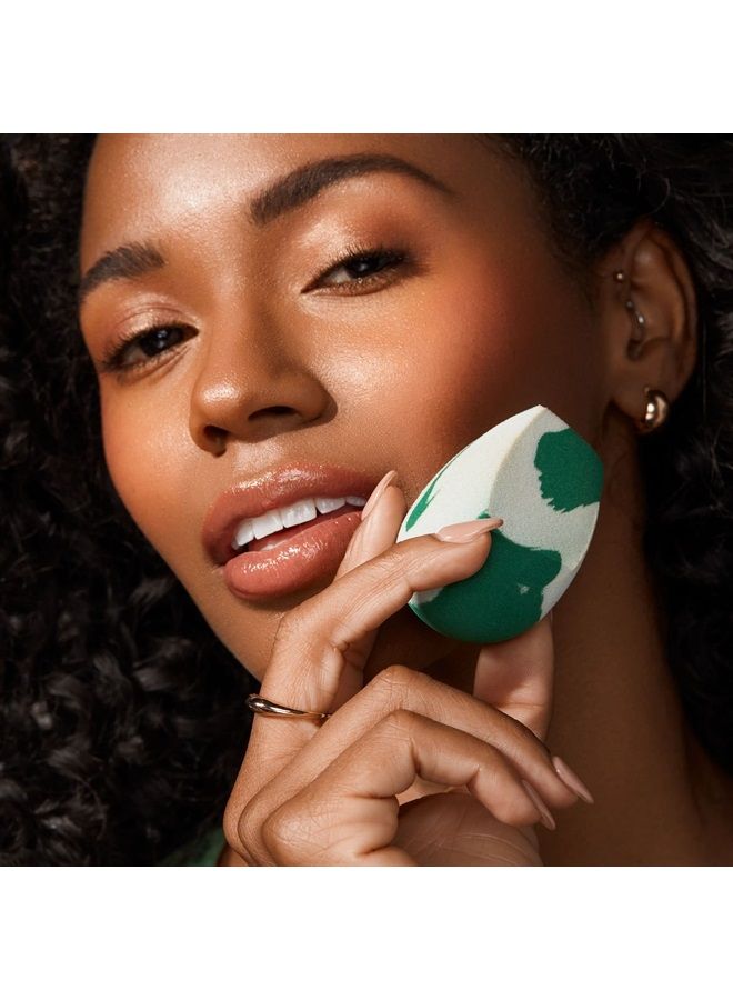 Ecotools Core Five Makeup Brush and Sponge Kit, For Eyeshadow, Blush, Bronzer, Eyeliner, & Foundation, Makeup Blending Sponge For Liquid & Cream Products, Essential Eco Friendly Brushes, 5 Piece Set - Image 5