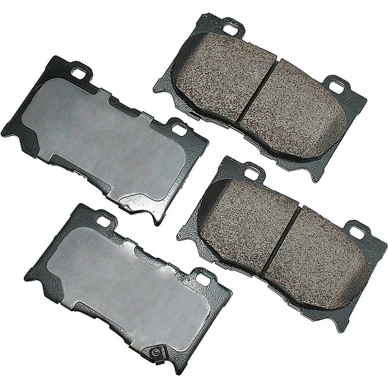 Akebono ACT1346 Front Brake Pad, GREY